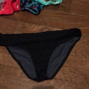 Black bikini bottom